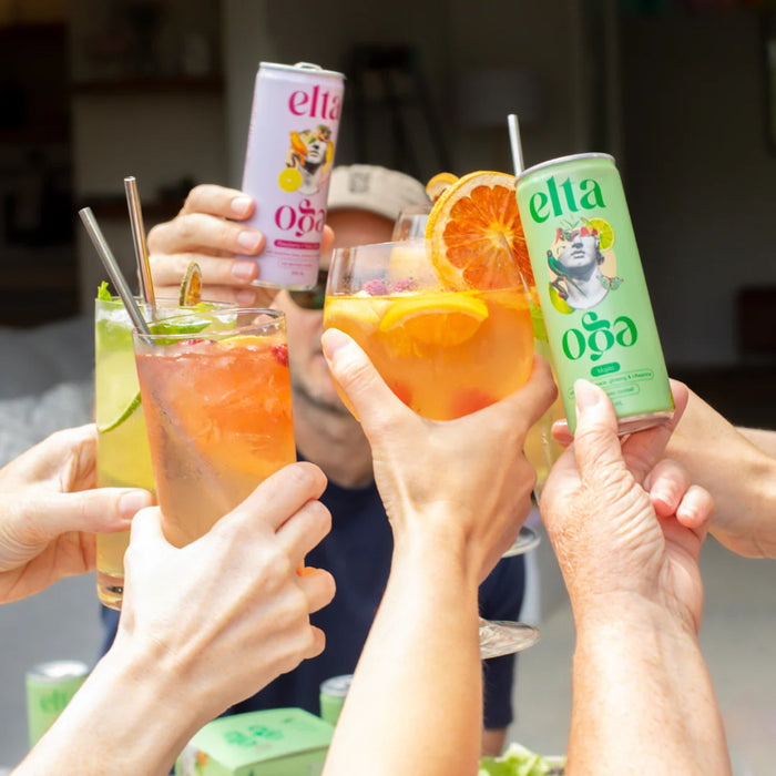 ELTA EGO Alcohol Free Cocktail - Raspberry + Yuzu G&T 4x250ml