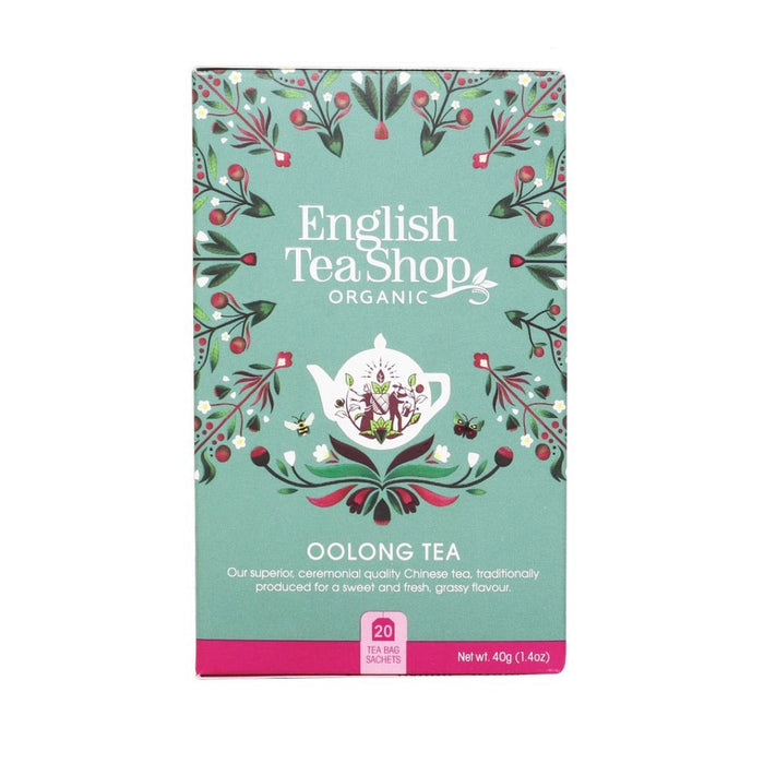 ENGLISH TEA SHOP Organic Oolong Tea Teabags 20pc 1x
