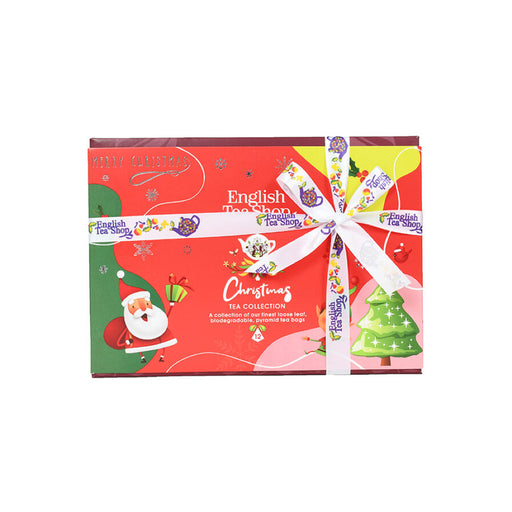 ENGLISH TEA SHOP Christmas Holiday Red Santa Collection