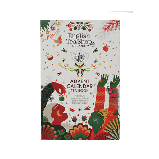 English Tea Shop Advent Calendar Tea Book White