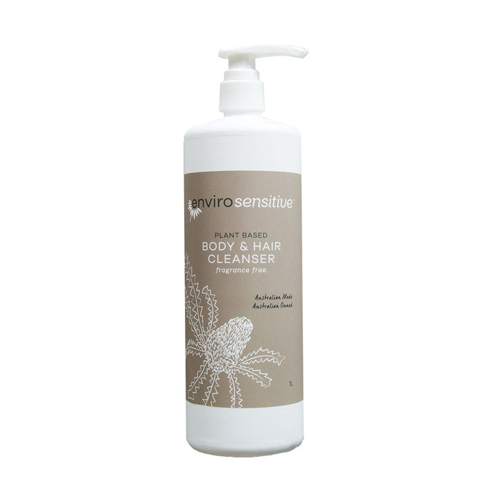 ENVIROSENSITIVE Plant Based Body & Hair Cleanser Fragrance Free 2L