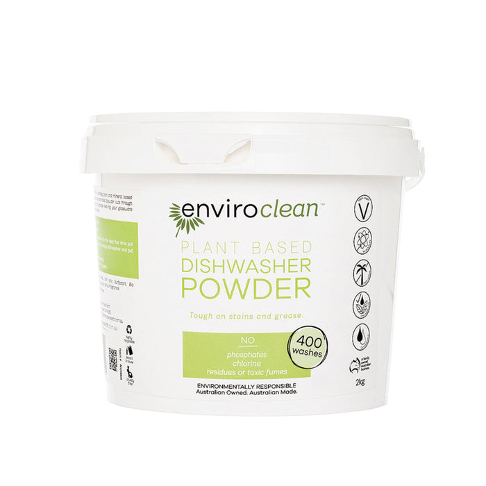 ENVIROCLEAN Plant Based Dishwasher Powder 2kg