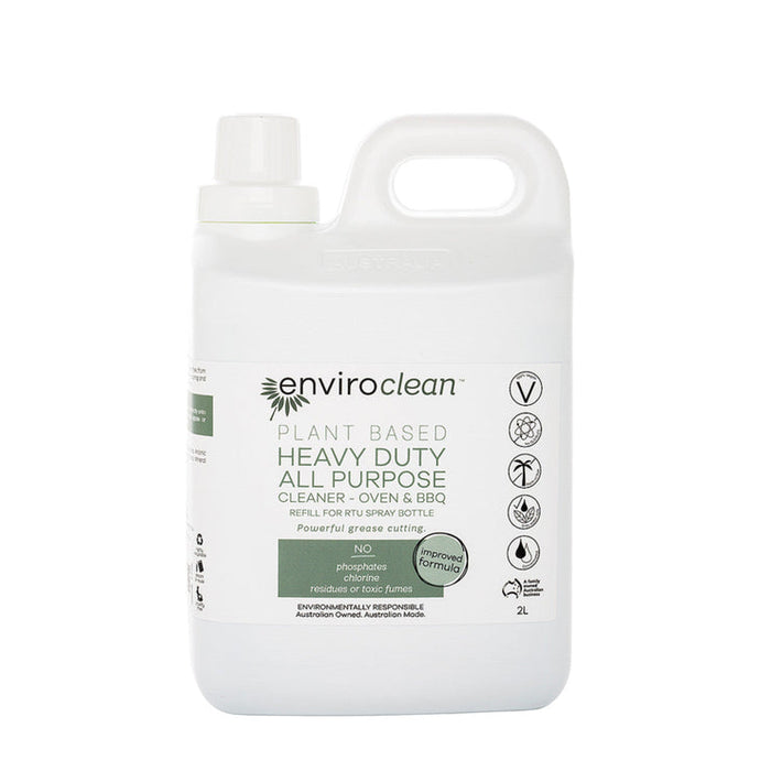 ENVIROCLEAN Plant Based Oven & BBQ Heavy Duty Cleaner 2L