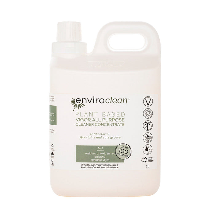 ENVIROCLEAN Plant Based Vigor All Purpose Cleaner Concentrate 2L