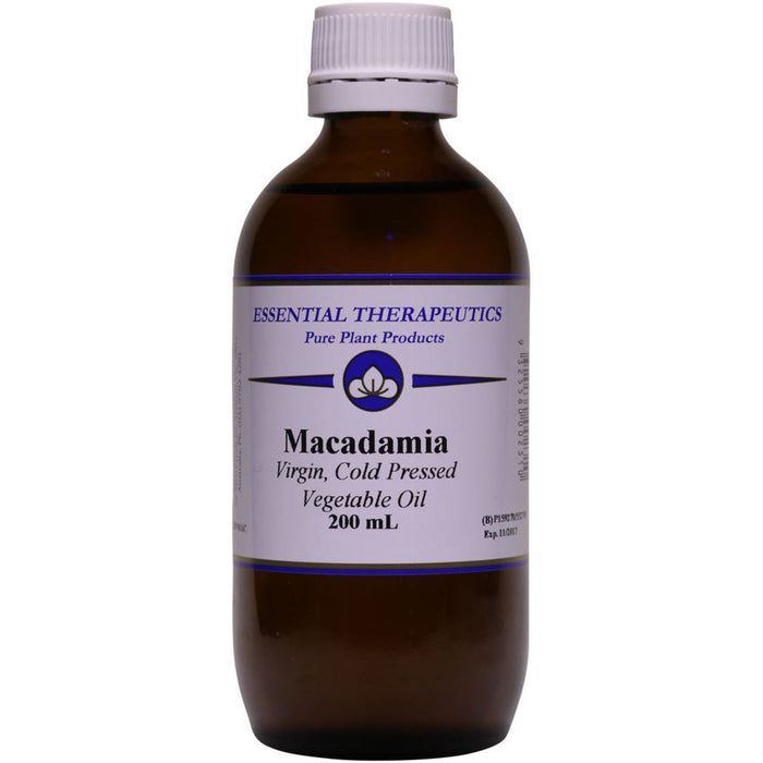 ESSENTIAL THERAPEUTICS Vegetable Oil Macadamia Oil 200ml