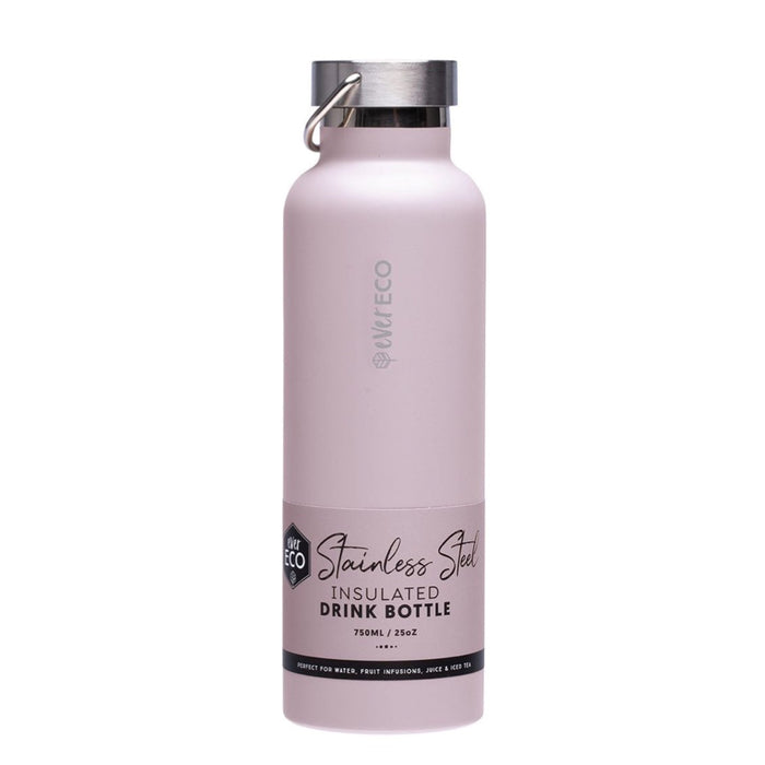 EVER ECO Insulated Stainless Steel Bottle Byron Bay Peach 750 ml