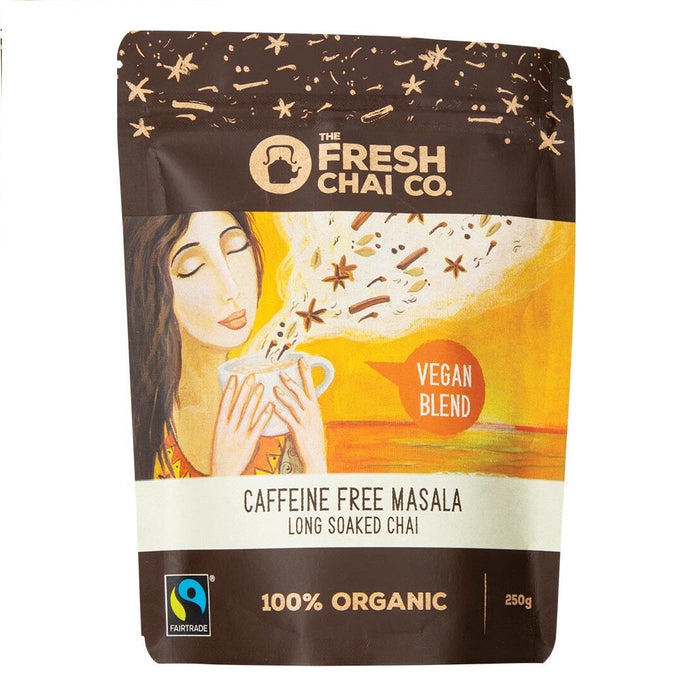 THE FRESH CHAI CO. Vegan Caffeine Free Masala Long Soaked Chai 250g