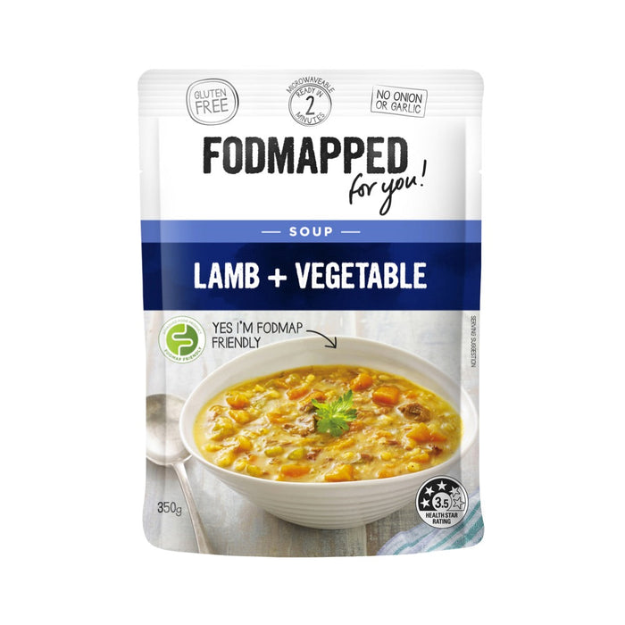 FODMAPPED Lamb & Vegetable Soup 500g x 5