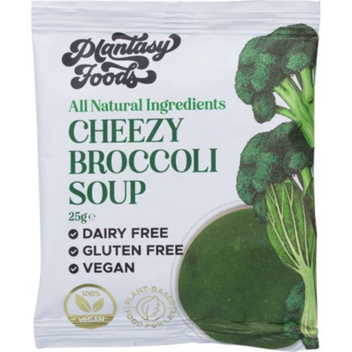 PLANTASY FOODS The Good Soup Cheezy Broccoli - 7x25g