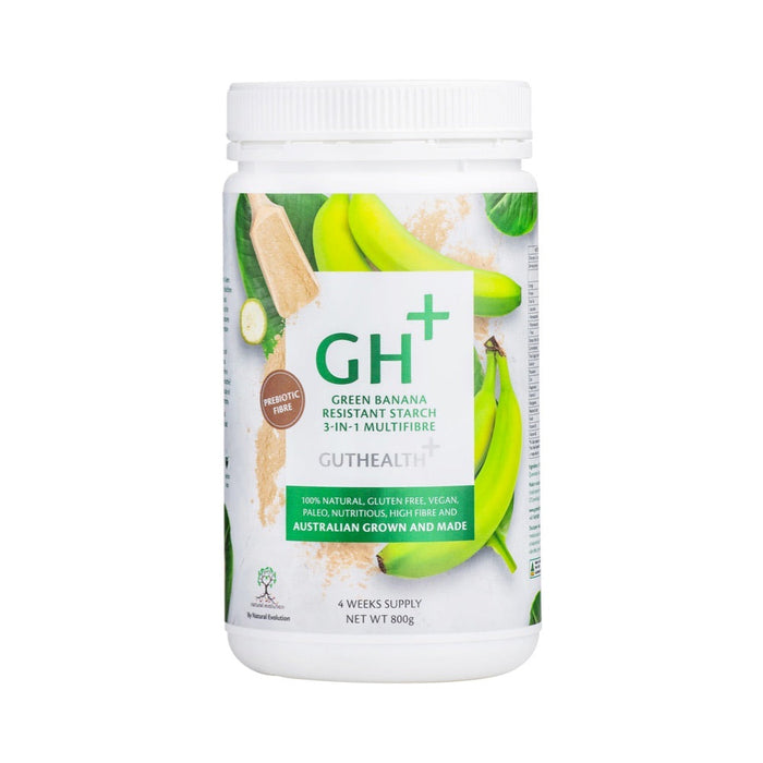 NATURAL EVOLUTION GH+ Green Banana Resistant Starch 3-in-1 Multifibre 800g