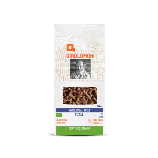 GIROLOMONI Wholemeal Spelt Fusilli 500g