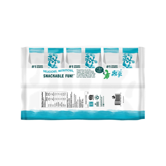 GIMME Roasted Seaweed Snacks Sea Salt 6x5g