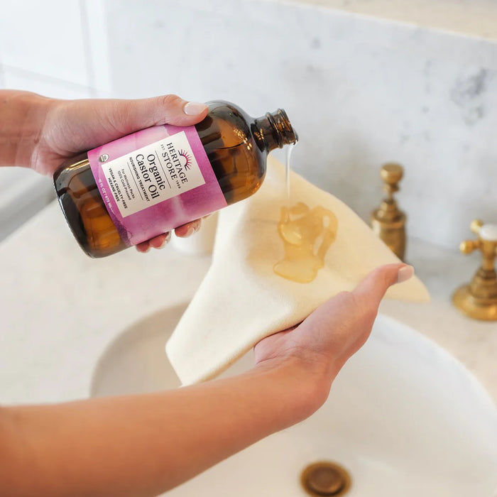 HERITAGE STORE Organic Castor Oil 946ml