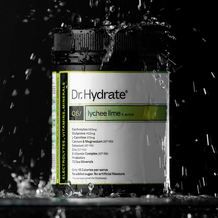 DR HYDRATE All-In-One Hydration Drink Hasta Cert Lychee Lime 270g