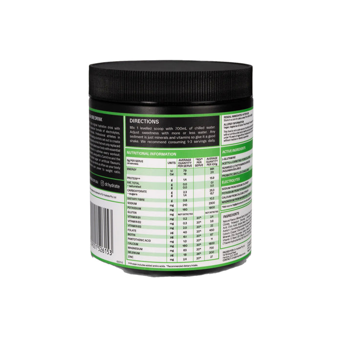 DR HYDRATE All-In-One Hydration Drink Hasta Cert Green Apple 270g