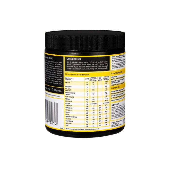 DR HYDRATE All-In-One Hydration Drink Hasta Cert Pineapple 270g