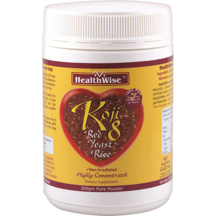HEALTHWISE Koji8 Red Yeast Rice 300g