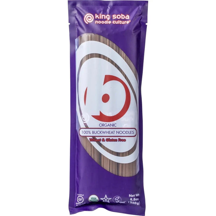 KING SOBA Organic 100% Buckwheat Noodles 250g