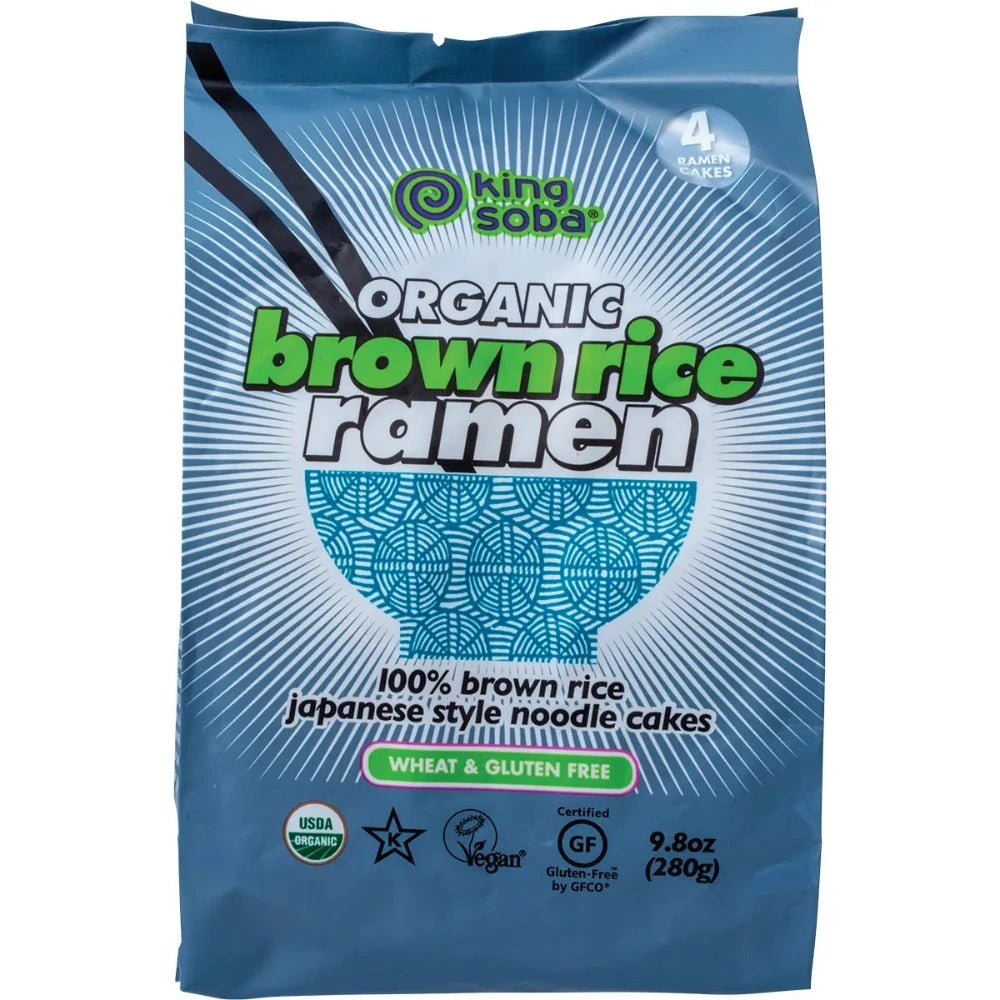 KING SOBA Organic Brown Rice Ramen