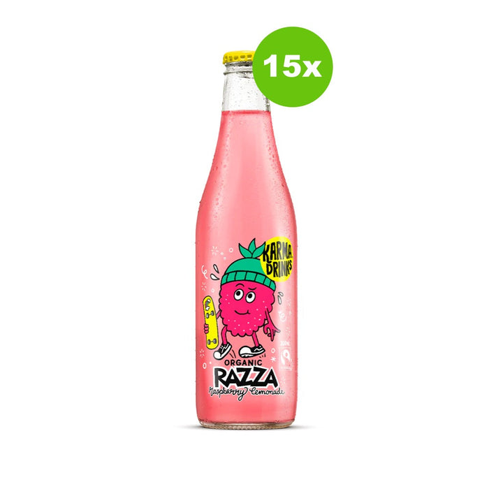 KARMA ORGANIC Razza Raspberry Lemonade 300ml 15x