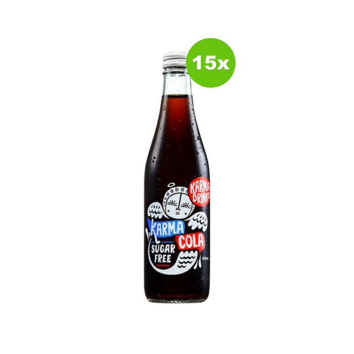 KARMA ORGANIC Cola Sugar Free 300ml 15x