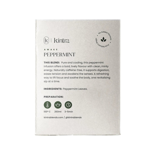 KINTRA FOODS Herbal Tea Bags Peppermint 25pk