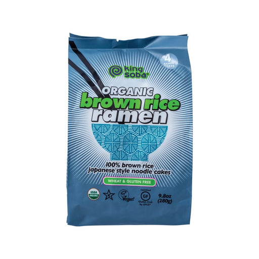 KING SOBA Organic Brown Rice Ramen Noodles 280g