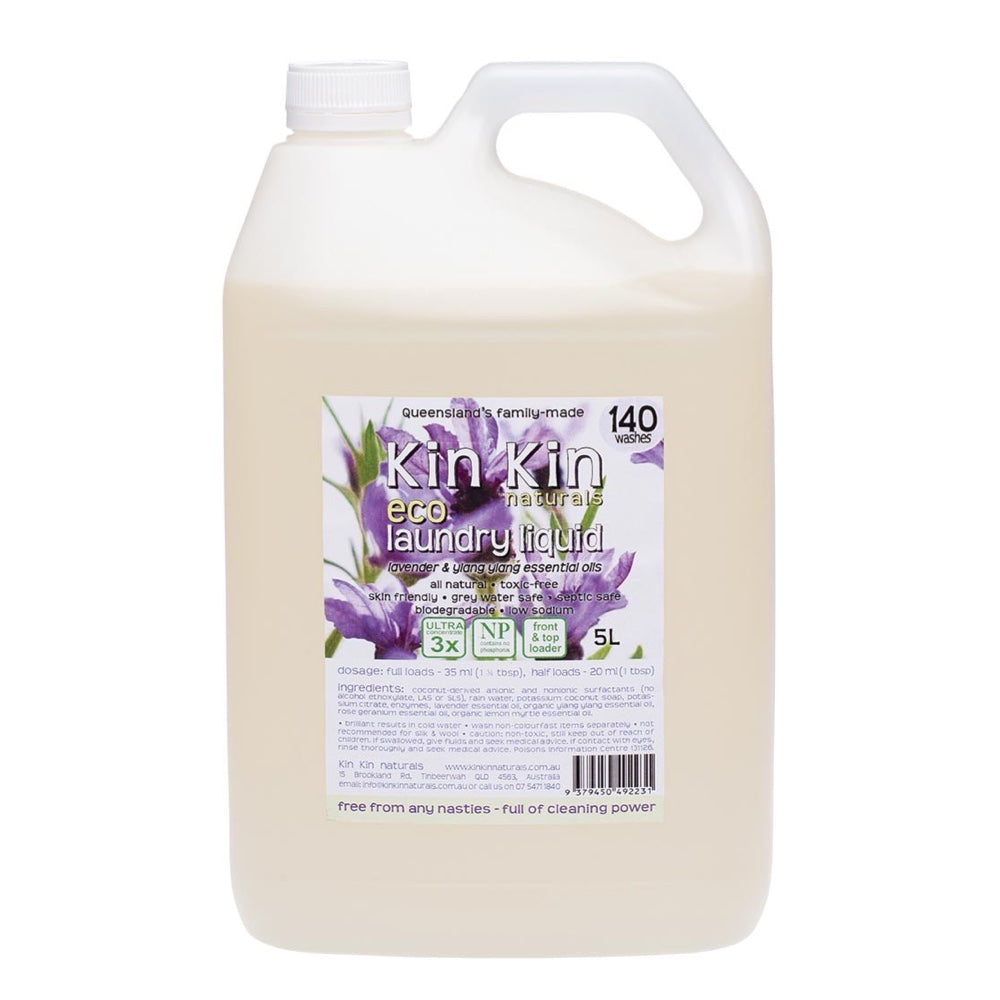 Kin Kin Laundry Liquid 5L – Australian Organic Products