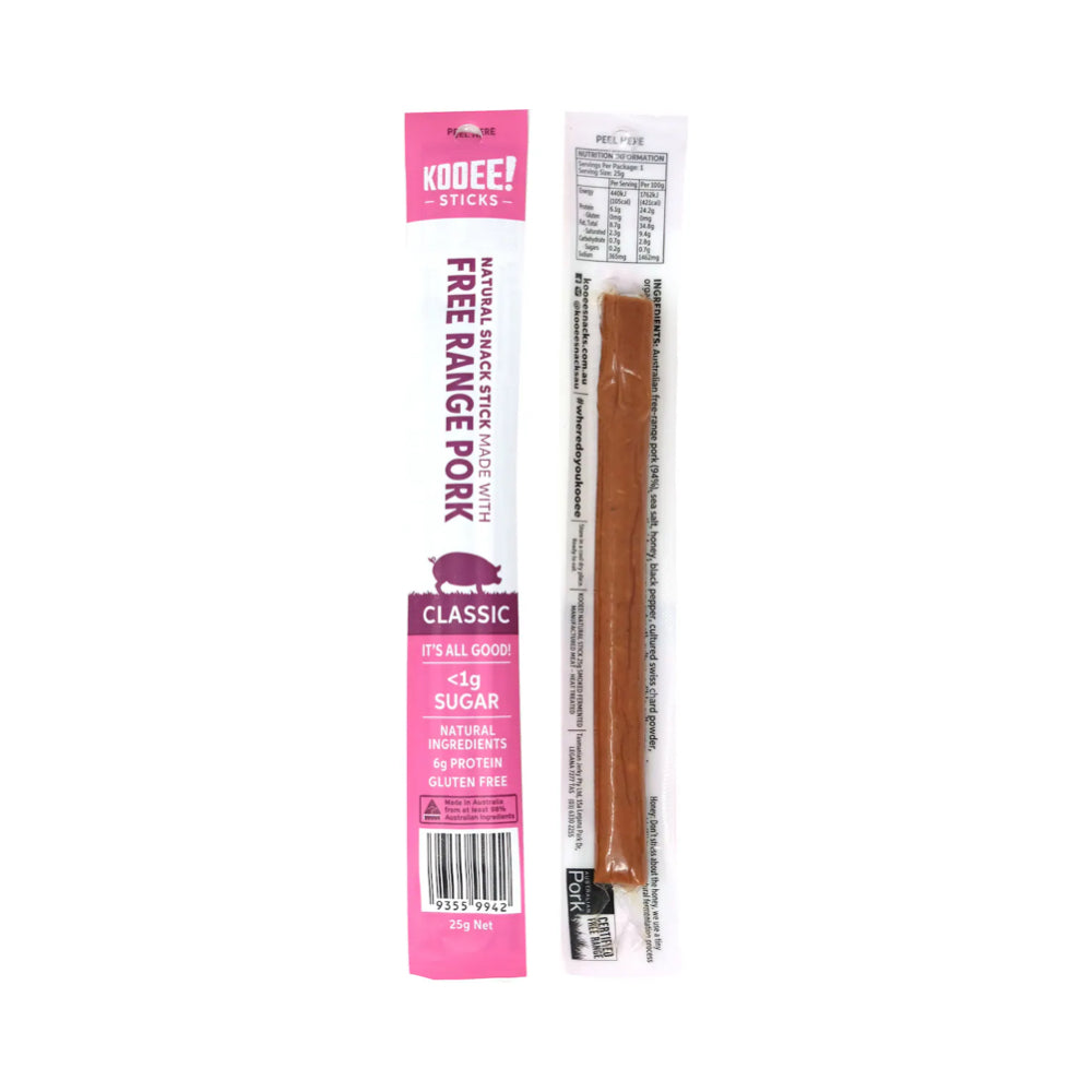 KOOEE! Classic Free Range Pork Stick 25g