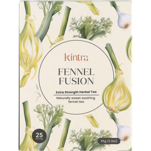 Kintra Foods 25 Herbal Tea Bags Fennel Fusion