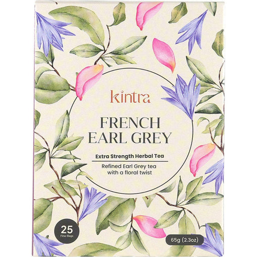 KINTRA FOODS Herbal Tea Bags French Earl Grey - 25 Bags
