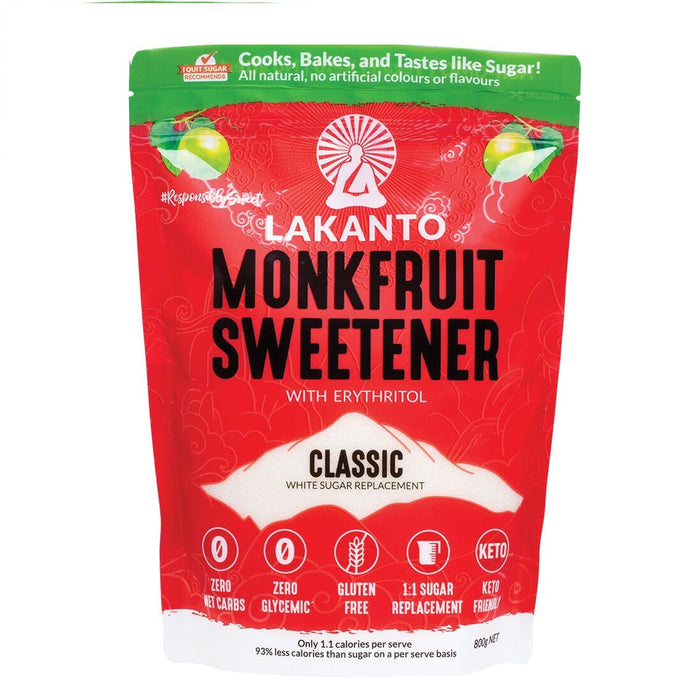 LAKANTO Classic Monkfruit Sweetener With Erythritol 800g