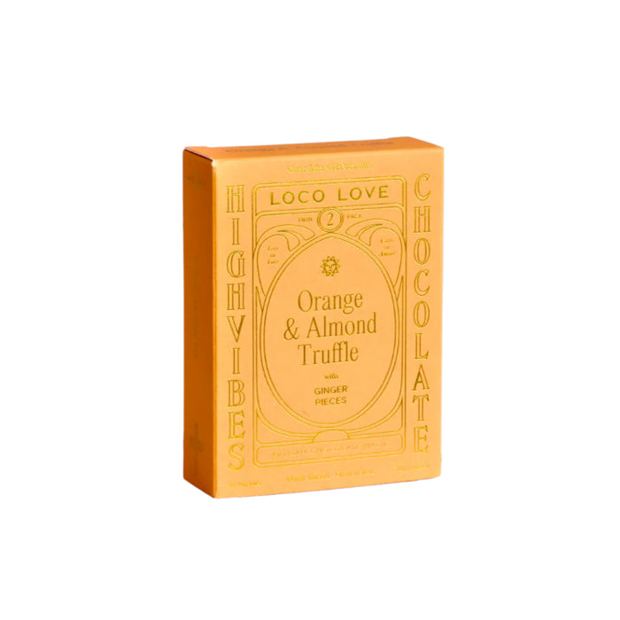 LOCO LOVE Orange & Almond Truffle 70g