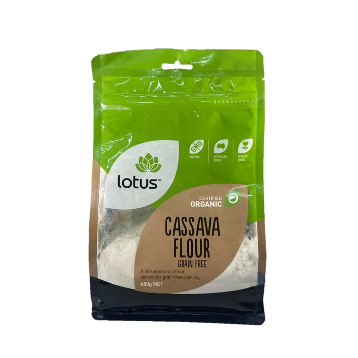 Lotus Cassava Flour Organic 1.98kg