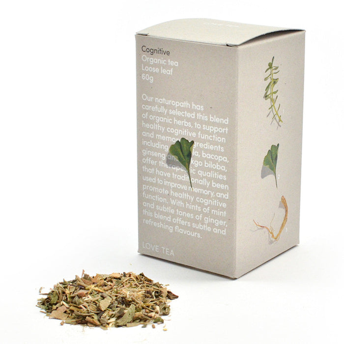 Love Tea Organic Loose Leaf Tea 60g Cognitive