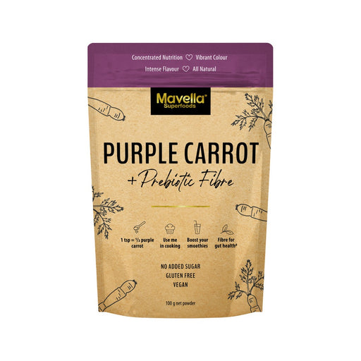 Mavella Superfoods New Zealand Grown Purple Carrot Powder 100g