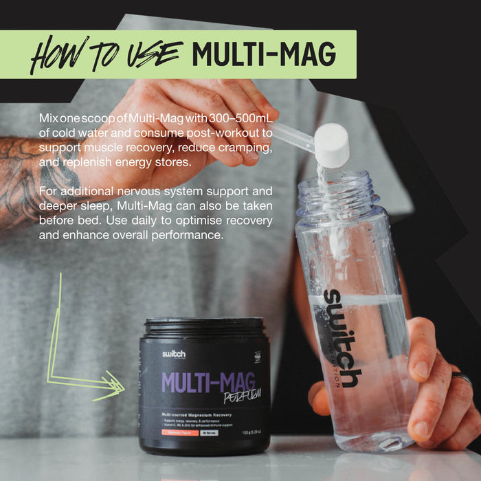 SWITCH NUTRITION Multi-Mag Perform Watermelon 150g