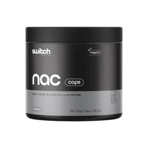 SWITCH NUTRITION NAC 100% N-Acetyl L-Cysteine 60 Caps