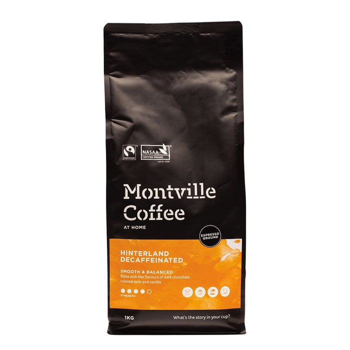 Montville Coffee Decaf Hinterland Blend Espresso 250 g