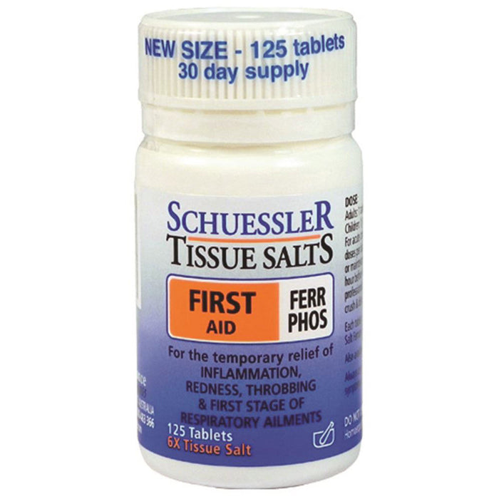 Martin & Pleasance Schuessler Tissue Salts Ferr Phos First Aid 125t