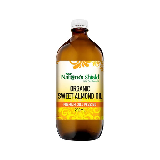 Nature's Shield Organic Sweet Almond Oil 200ml