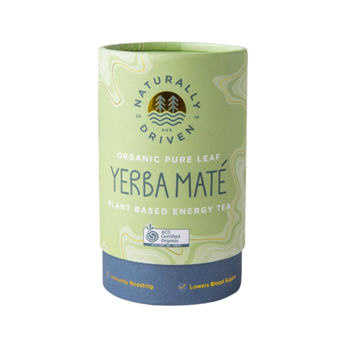 Naturally Driven Organic Yerba Mate Tea Pure Leaf 60g