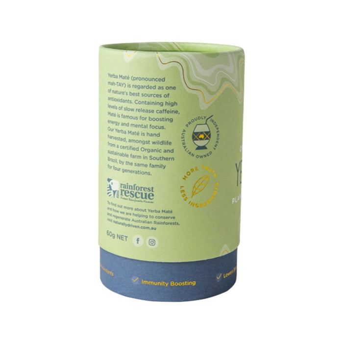 Naturally Driven Organic Yerba Mate Tea Pure Leaf 150g