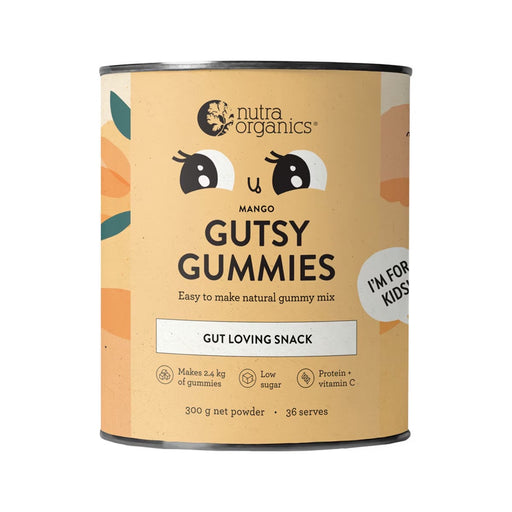 Nutra Organics Gutsy Gummies Mango 300g