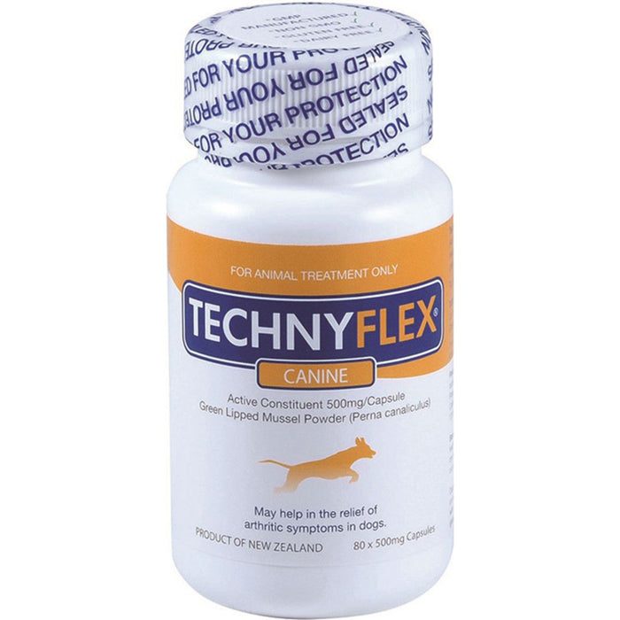 Natural Health Technyflex Canine Green Lipped Mussel 80c