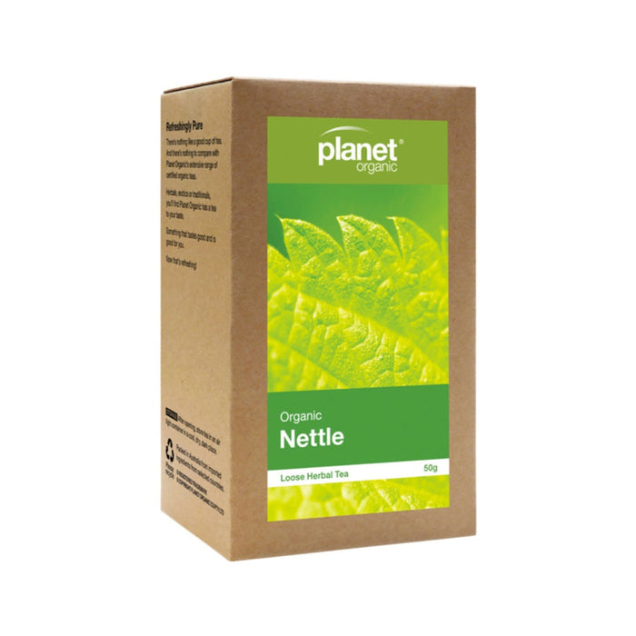 PLANET ORGANIC Herbal Loose Leaf Tea Organic Nettle 50g 1 Pack