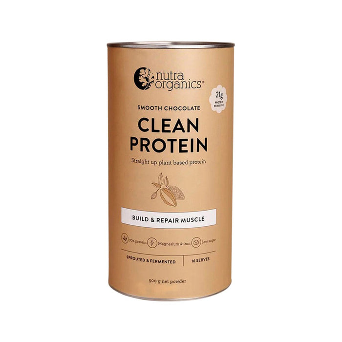 Organic Clean Protein Smooth Chocolate 500g