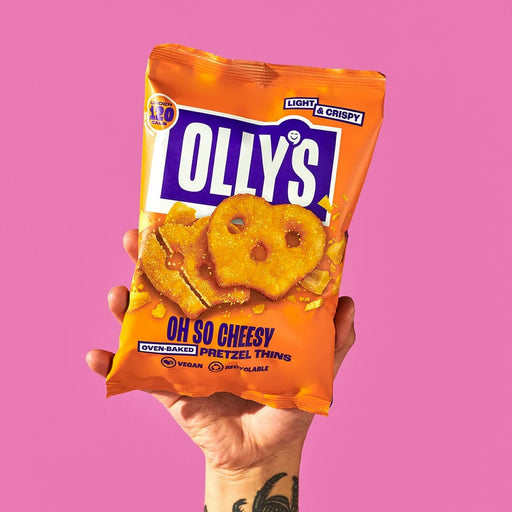 Olly's Pretzel Thins Oh So Cheesy 140g
