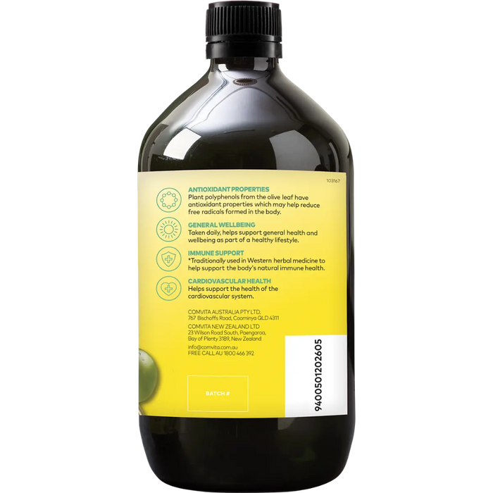 COMVITA Olive Leaf Extract Peppermint (Medi Olive 66) 1L