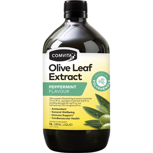 COMVITA Olive Leaf Extract Peppermint (Medi Olive 66) 1L